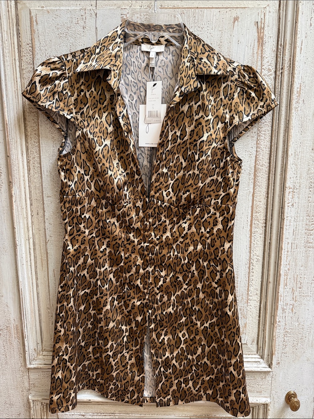 Joie Leopard Print dress